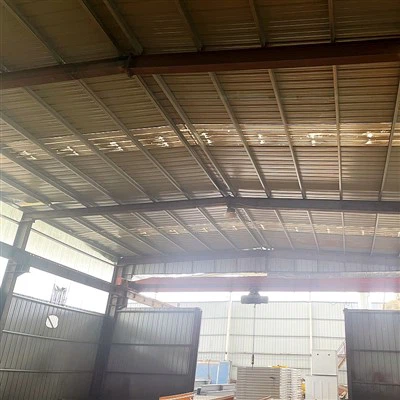 Planta de estructura de acero de sábanas múltiples