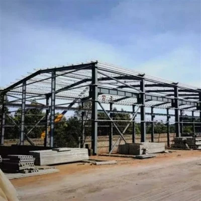Almacén de estructura de acero